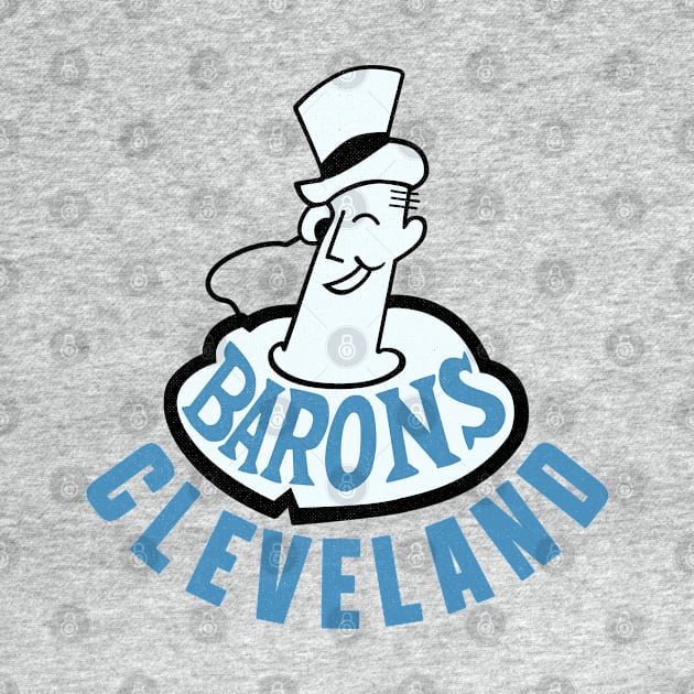 Vintage Cleveland Barons Hockey by LocalZonly